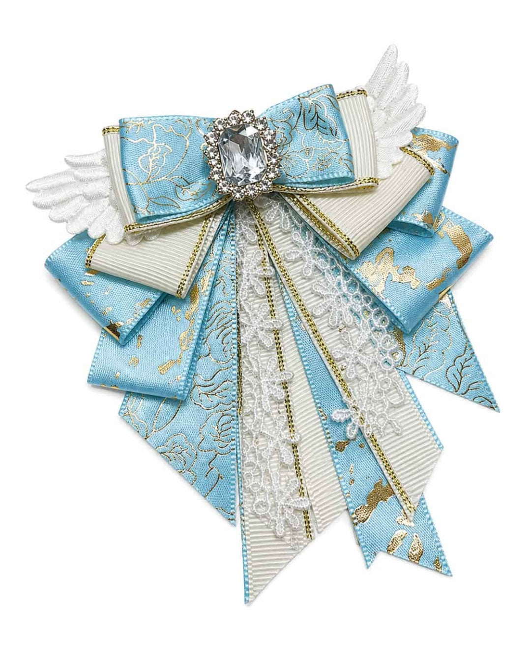 Itamoon Brooch – Angel Wing Ribbon Bow Ita Bag Pin