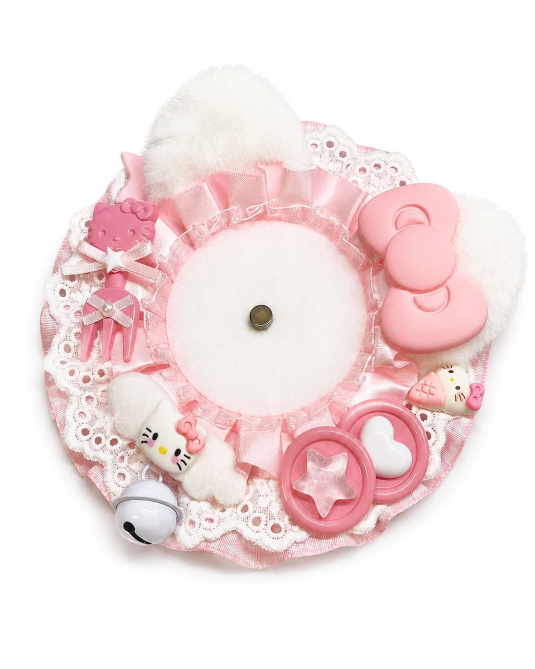 Itamoon Holder – Kawaii 58mm Badge Rosette Display