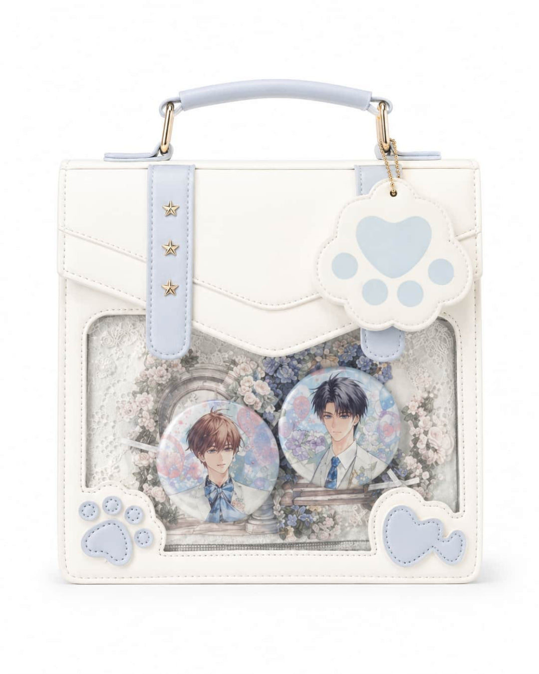 Itamoon Ita Bag – Cute Kawaii Clear Window Backpack Tote