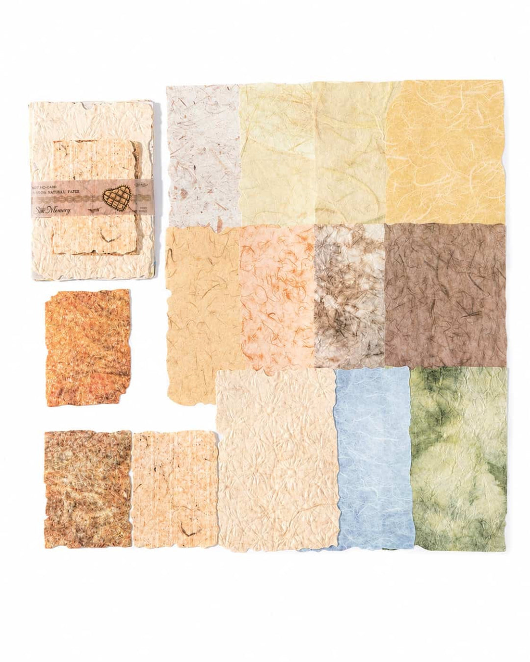 Itamoon Decor – Paper Light Vintage Relief Fabric Collage Paper