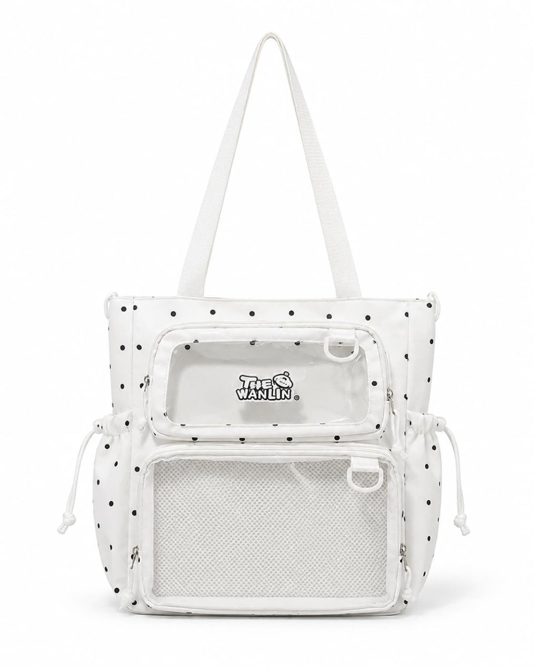 Itamoon Ita Bag – Cute Kawaii Polka Dot Clear Window Shoulder Bag