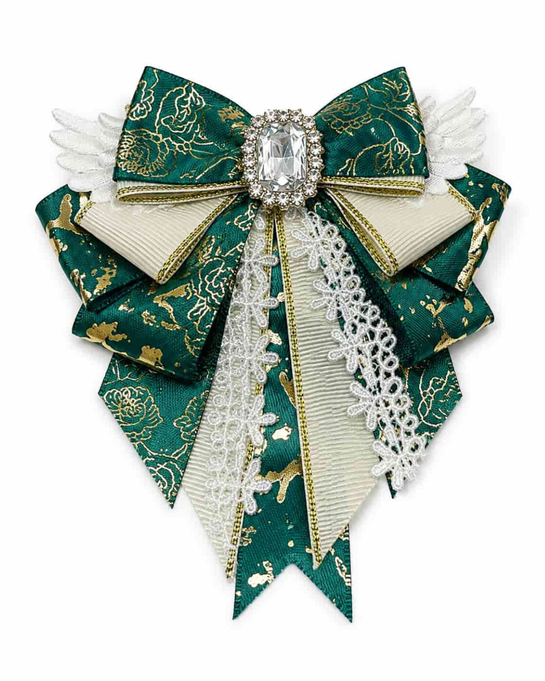 Itamoon Brooch – Angel Wing Ribbon Bow Ita Bag Pin