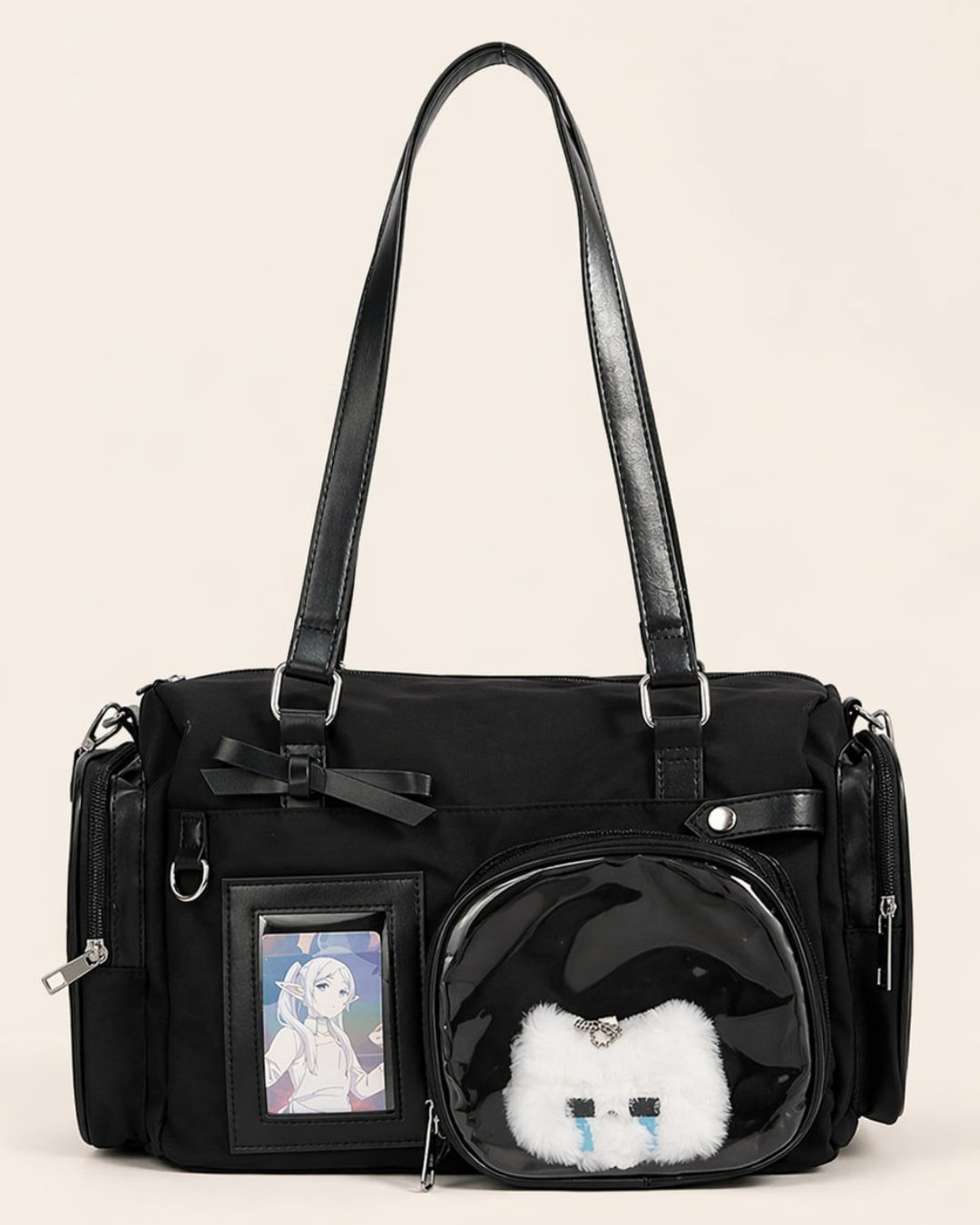 Itamoon Kawaii Ita Bag Handbag with Clear Display Window
