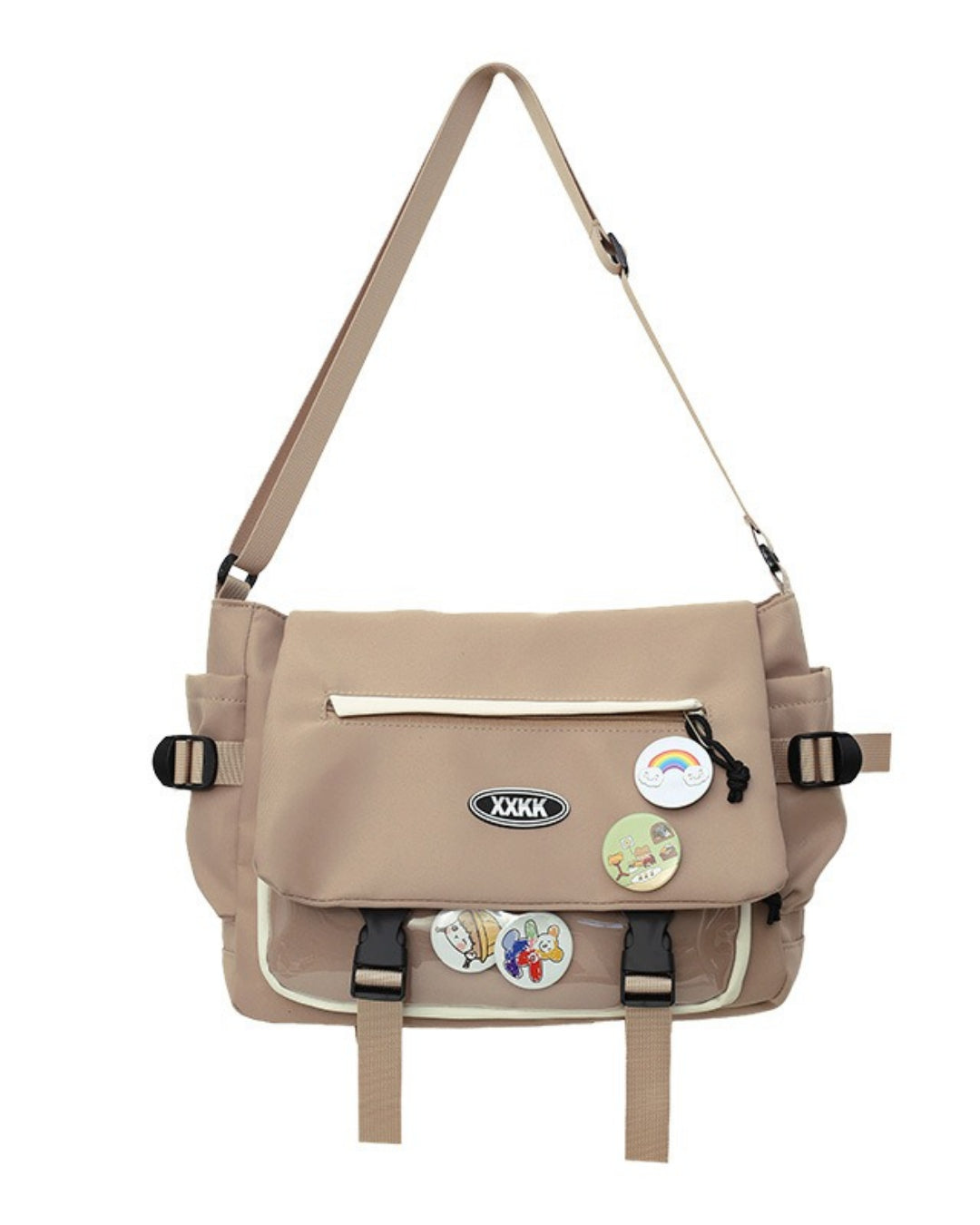 Itamoon Kawaii Ita Bag Messenger Bag with Clear Display Window