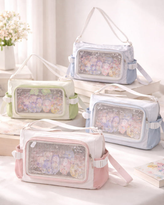Itamoon Kawaii Ita Bag – Cute Clear Window Tote