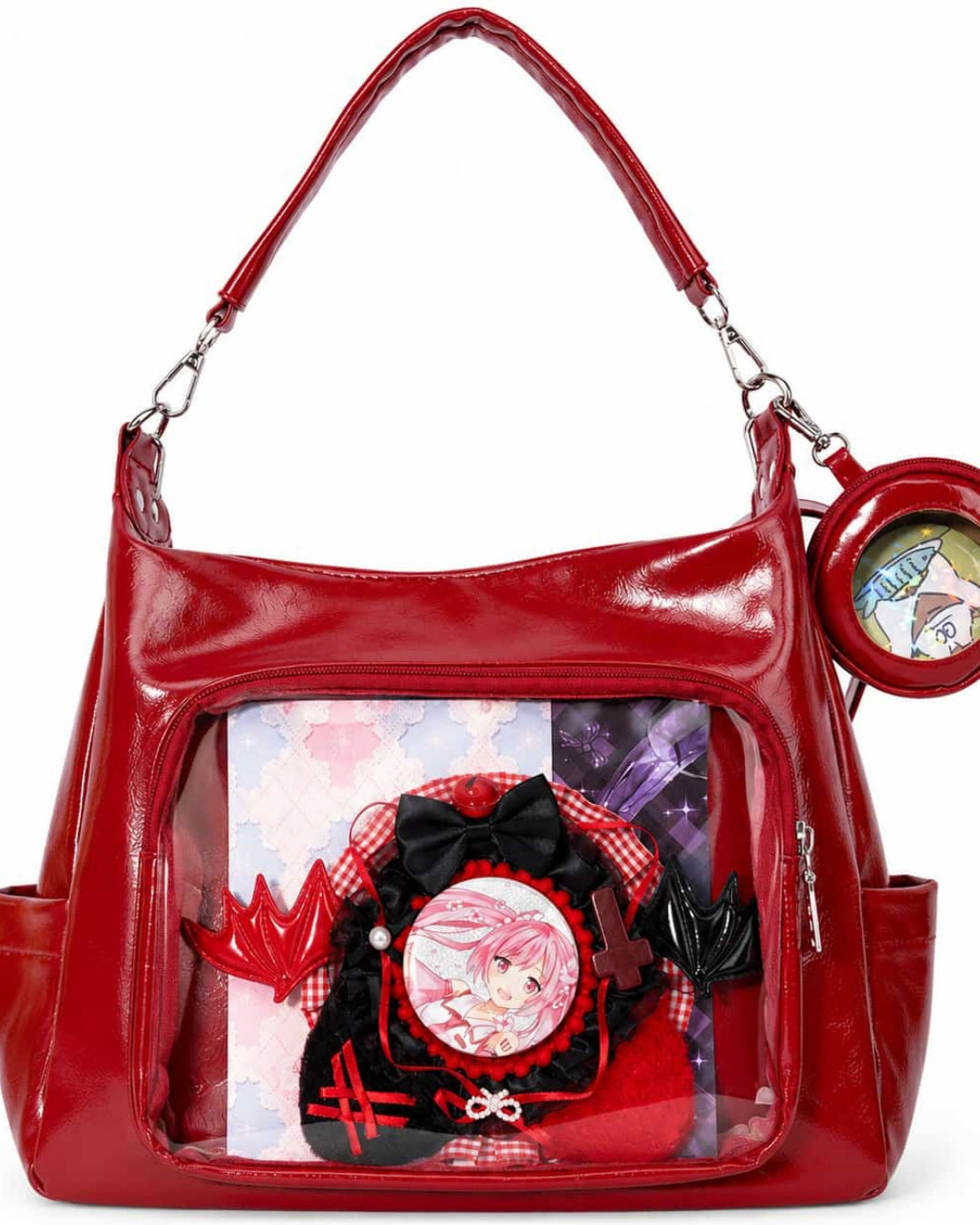 Itamoon Ita Bag – Cute Kawaii Glossy Clear Window Shoulder Bag