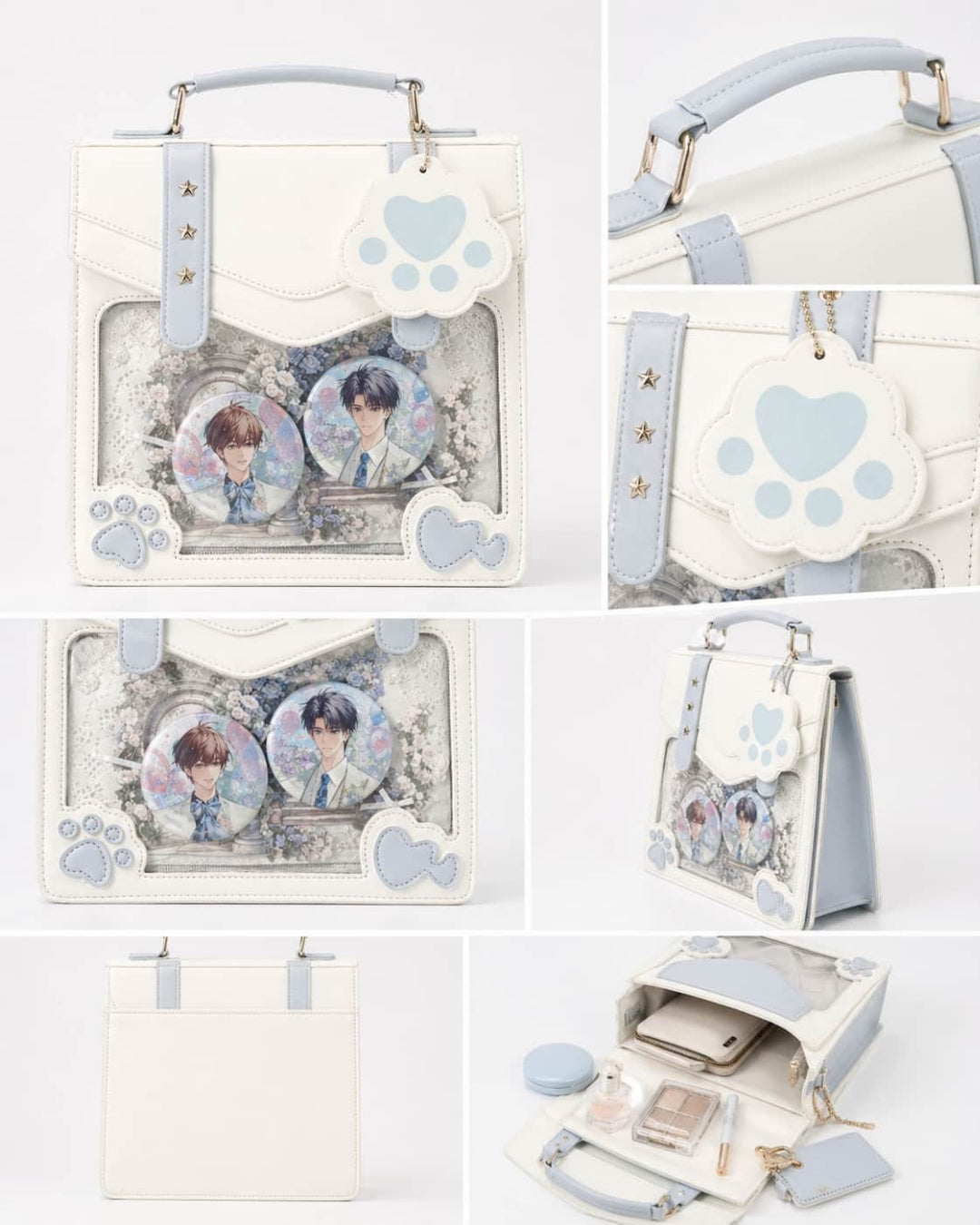 Itamoon Ita Bag – Cute Kawaii Clear Window Backpack Tote