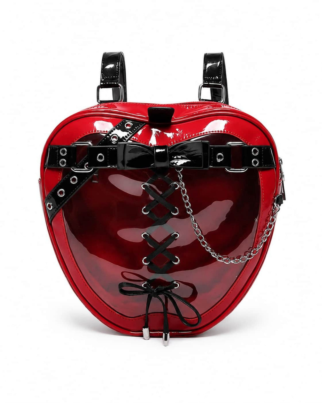 Itamoon Ita Bag – Cute Kawaii Heart Corset Clear Window Bag