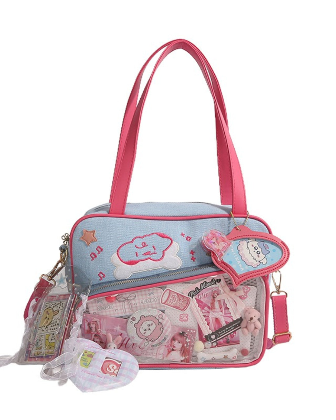Itamoon Denim Ita Bag Crossbody Handbag