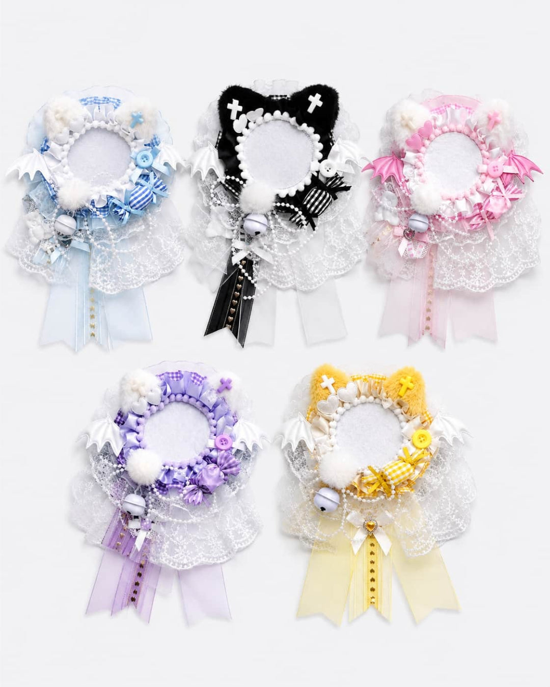 Itamoon Holder – Devil Wedding 58mm Ita Bag Badge Rosette