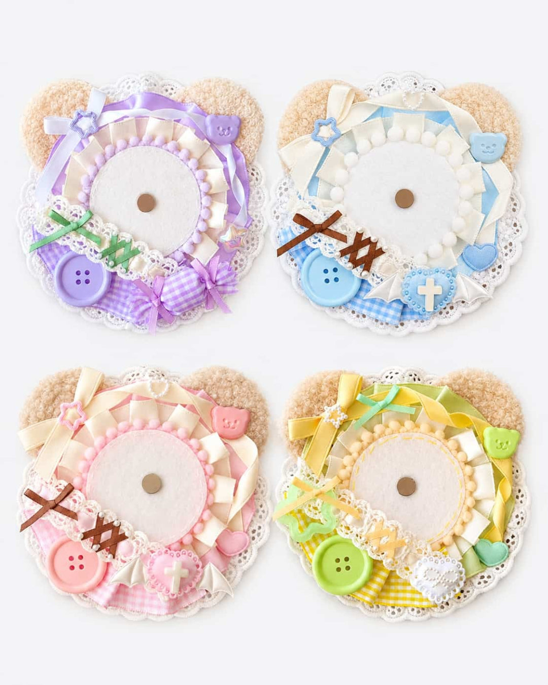 Itamoon Holder – Little Bear 58mm Badge Rosette
