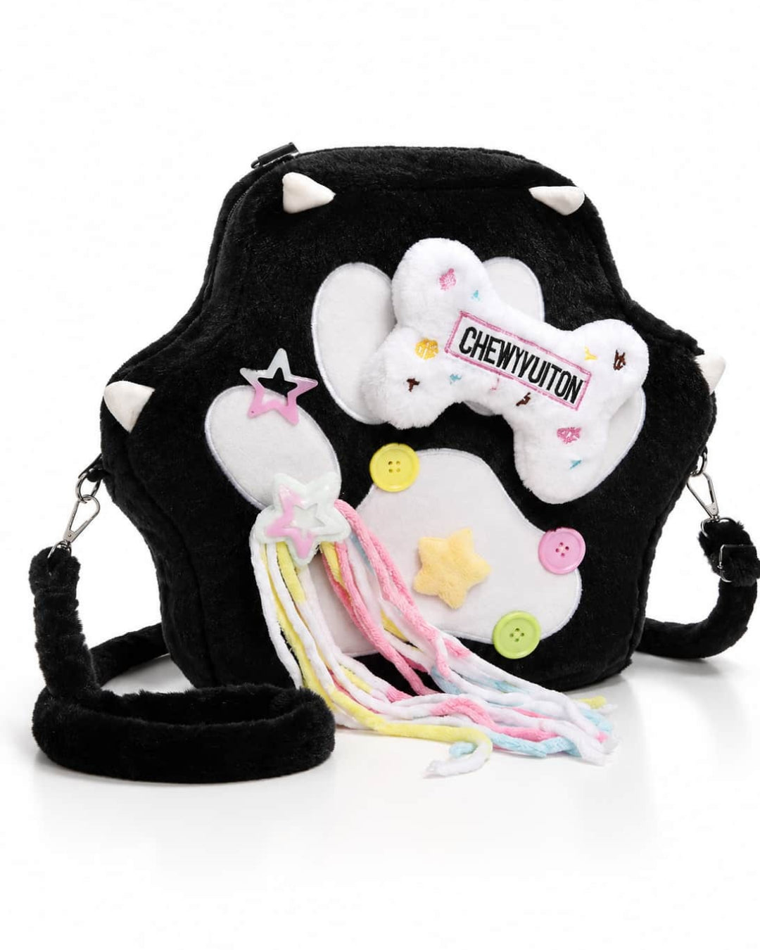 Itamoon Paw Bag – Cute Kawaii Plush Paw Shoulder Bag