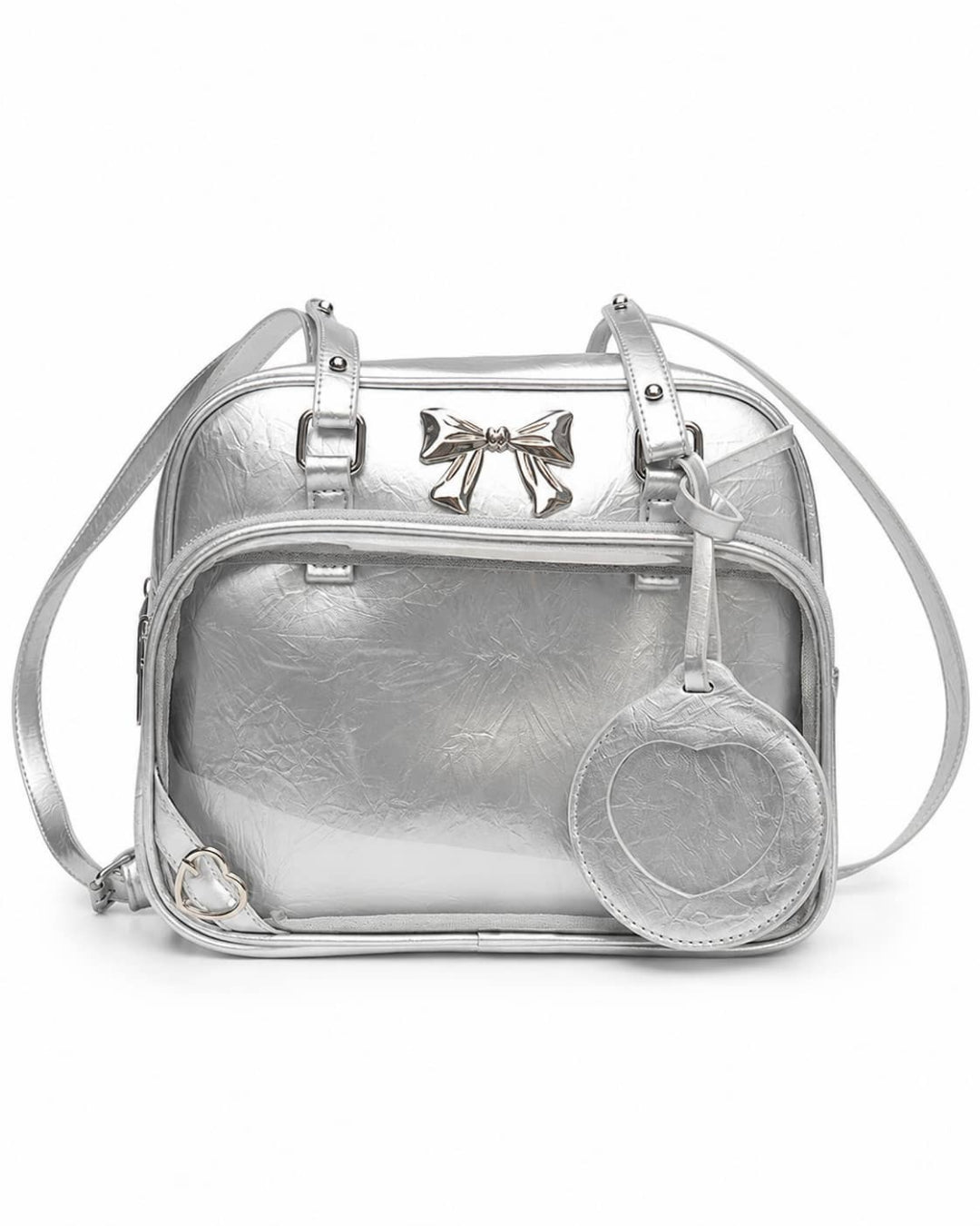 Itamoon Ita Bag – Cute Kawaii Bow Clear Window Shoulder Bag