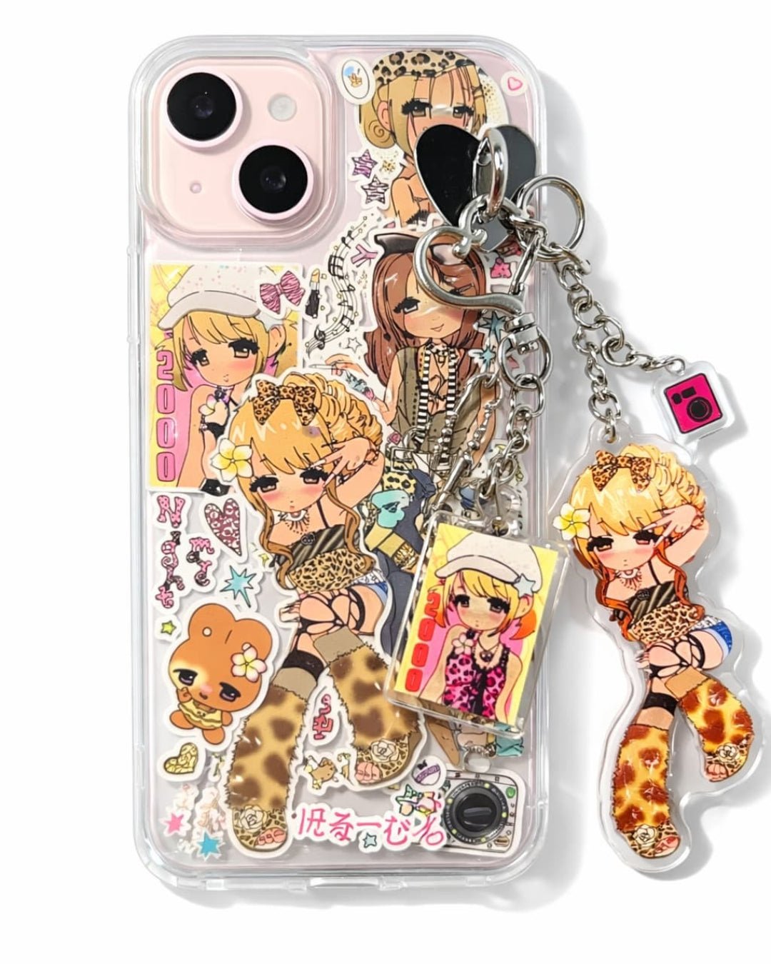 GyaruLab 3D Shibuya Decora Sticker Phone Cases - GyaruLab