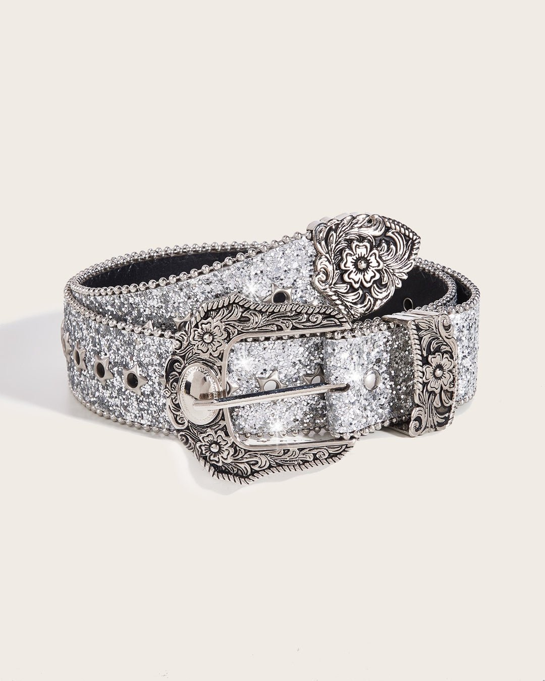 GyaruLab Agejo Glitter Western Star Belt - GyaruLab