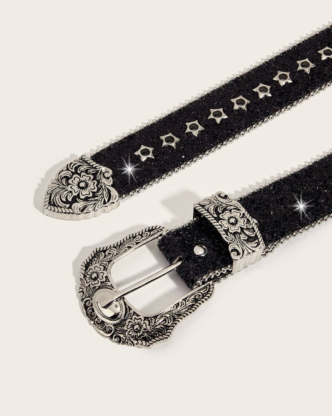GyaruLab Agejo Glitter Western Star Belt - GyaruLab