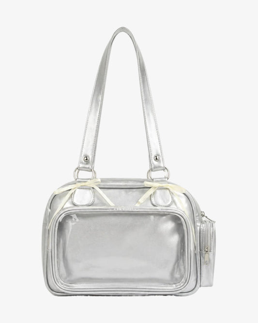 GyaruLab Bow Clear Window Shoulder Bag - GyaruLab