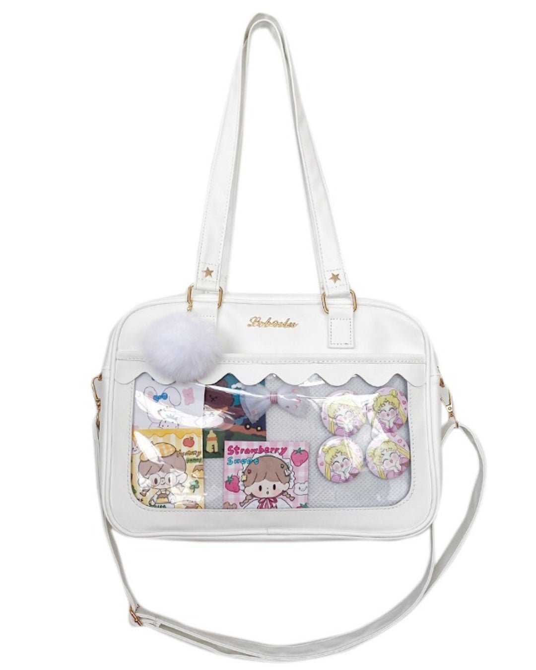 GyaruLab Clear Window School Shoulder Ba - GyaruLab
