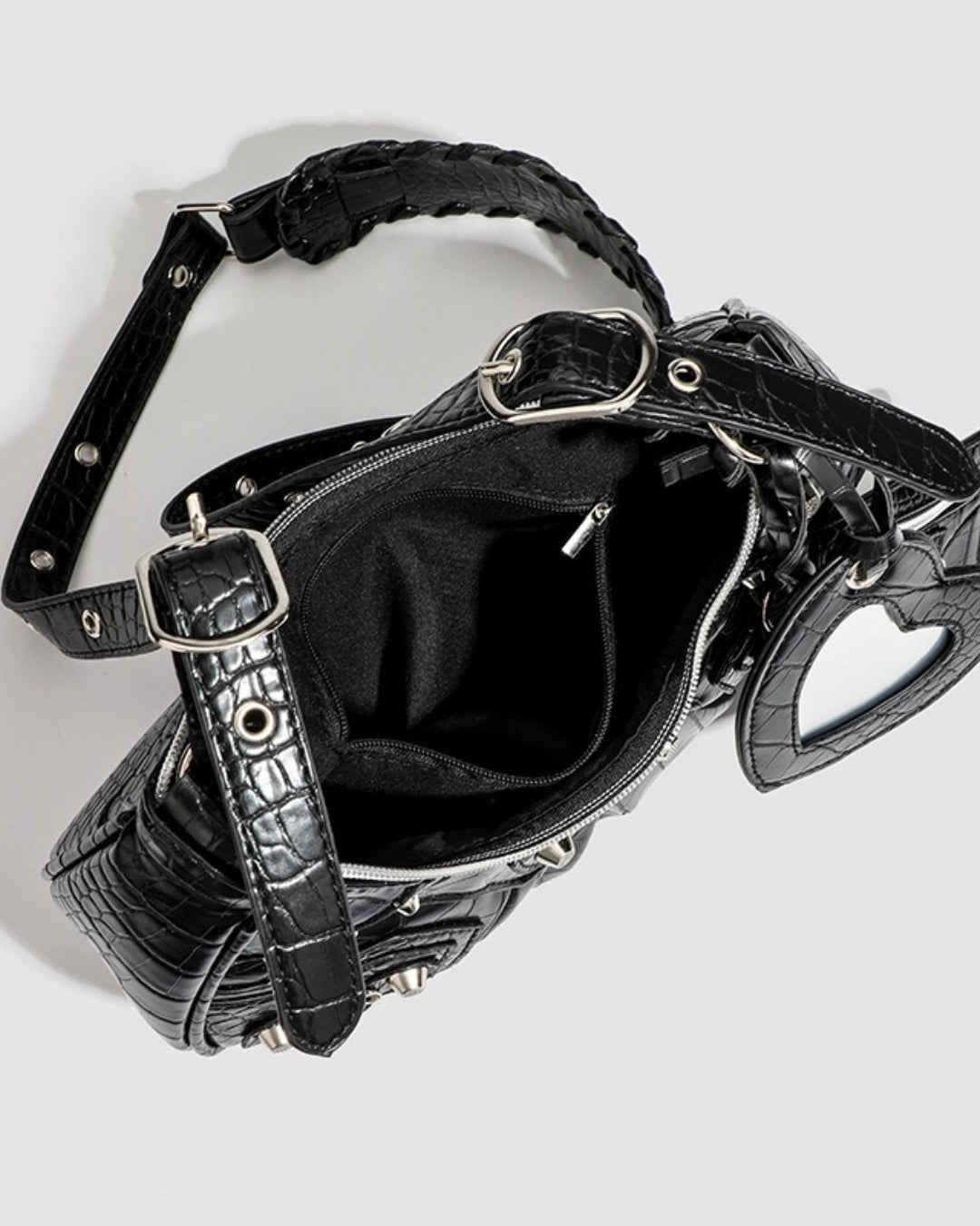 GyaruLab Heart Charm Shoulder Bag - GyaruLab