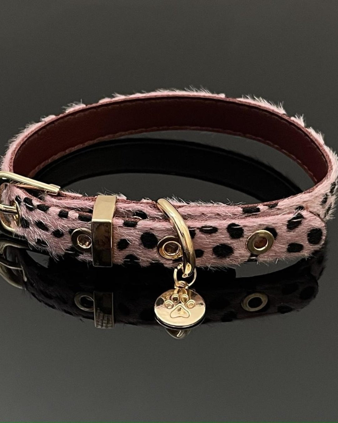 GyaruLab Leopard Fur Choker– Y2K Neck - GyaruLab