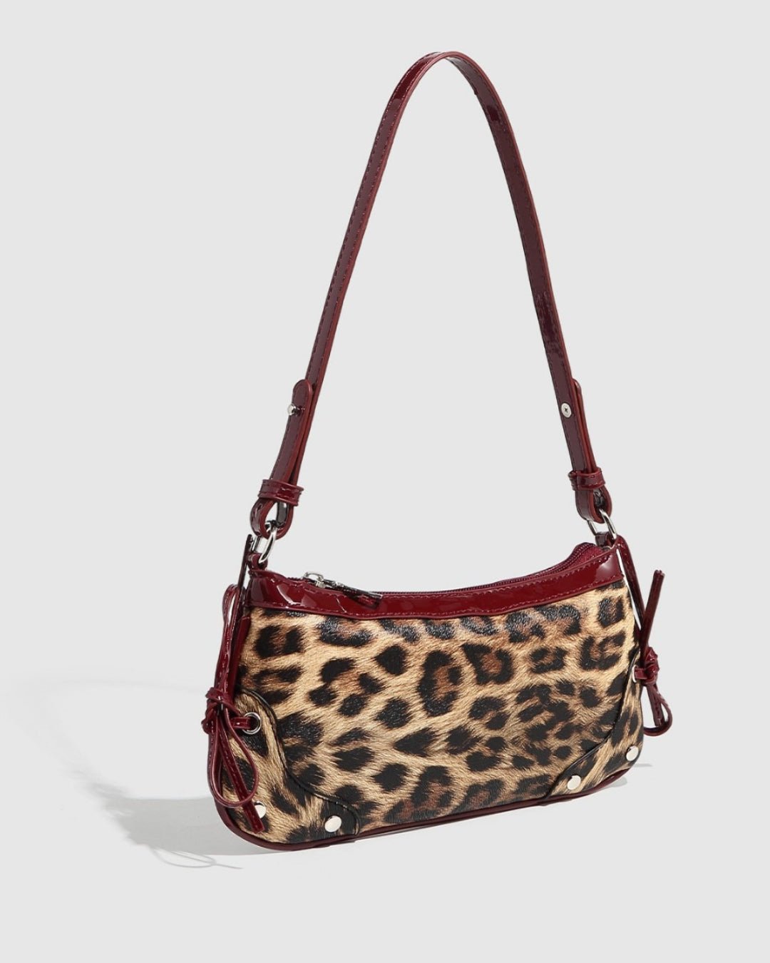 GyaruLab Leopard Print Shoulder Bag - GyaruLab
