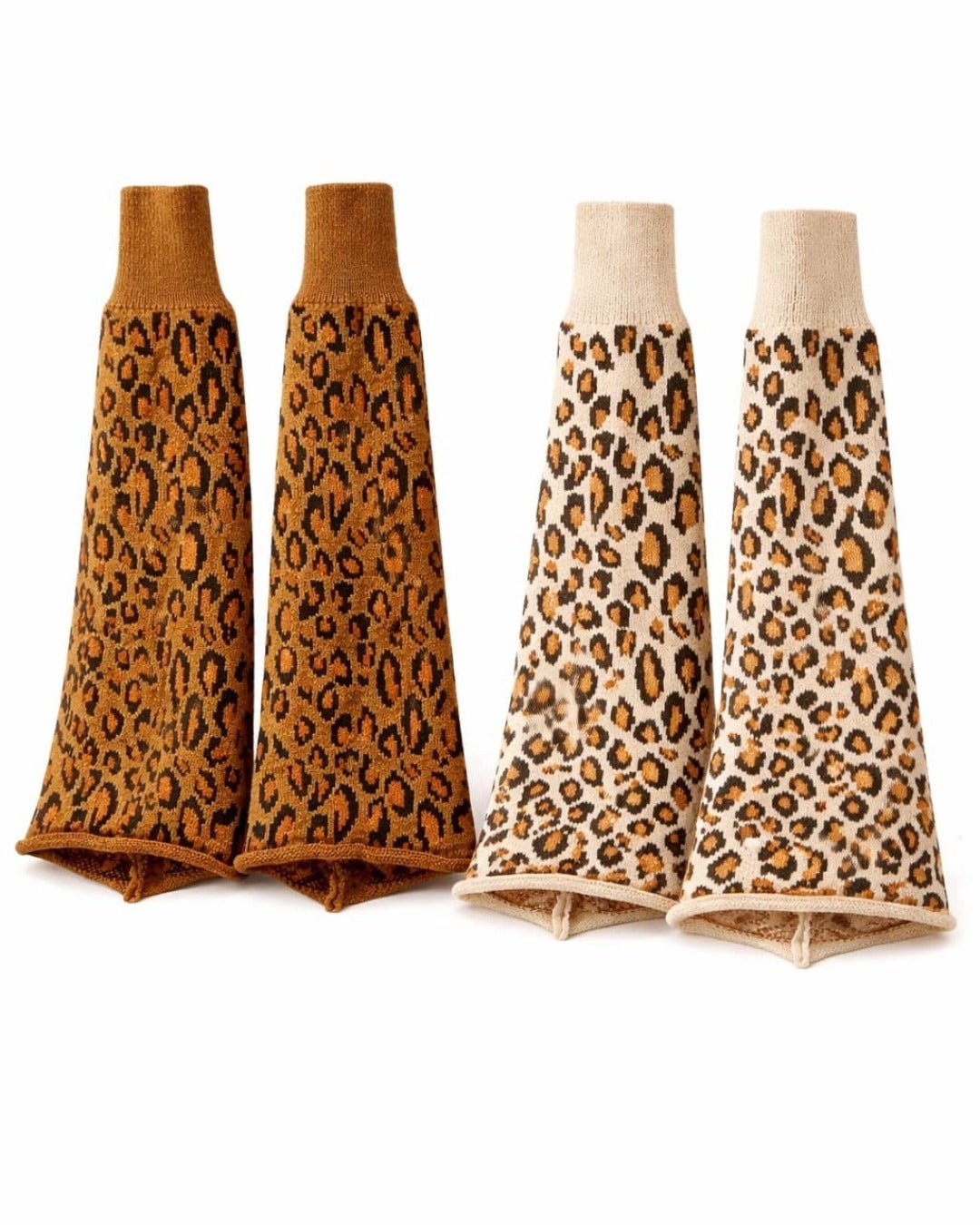GyaruLab Leopard Slouch Leg Warmers - GyaruLab