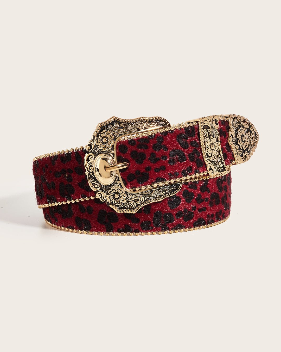 GyaruLab Leopard Western Statement Belt - GyaruLab