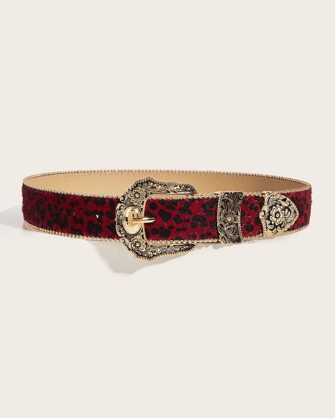 GyaruLab Leopard Western Statement Belt - GyaruLab