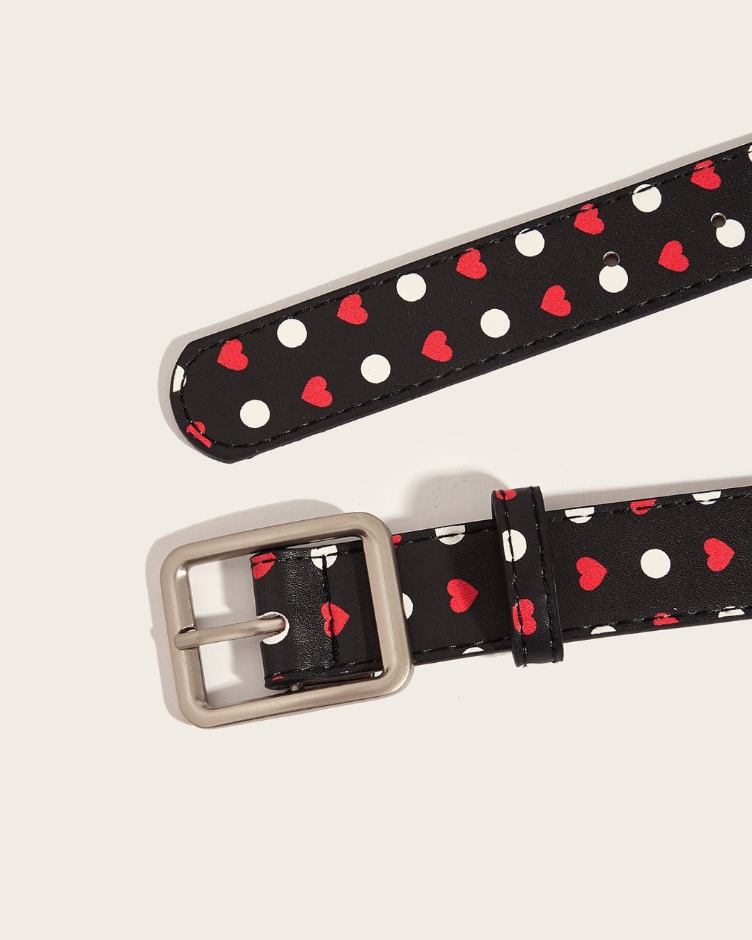 GyaruLab Must - Have Heart & Polka Dot Y2K Belt - GyaruLab