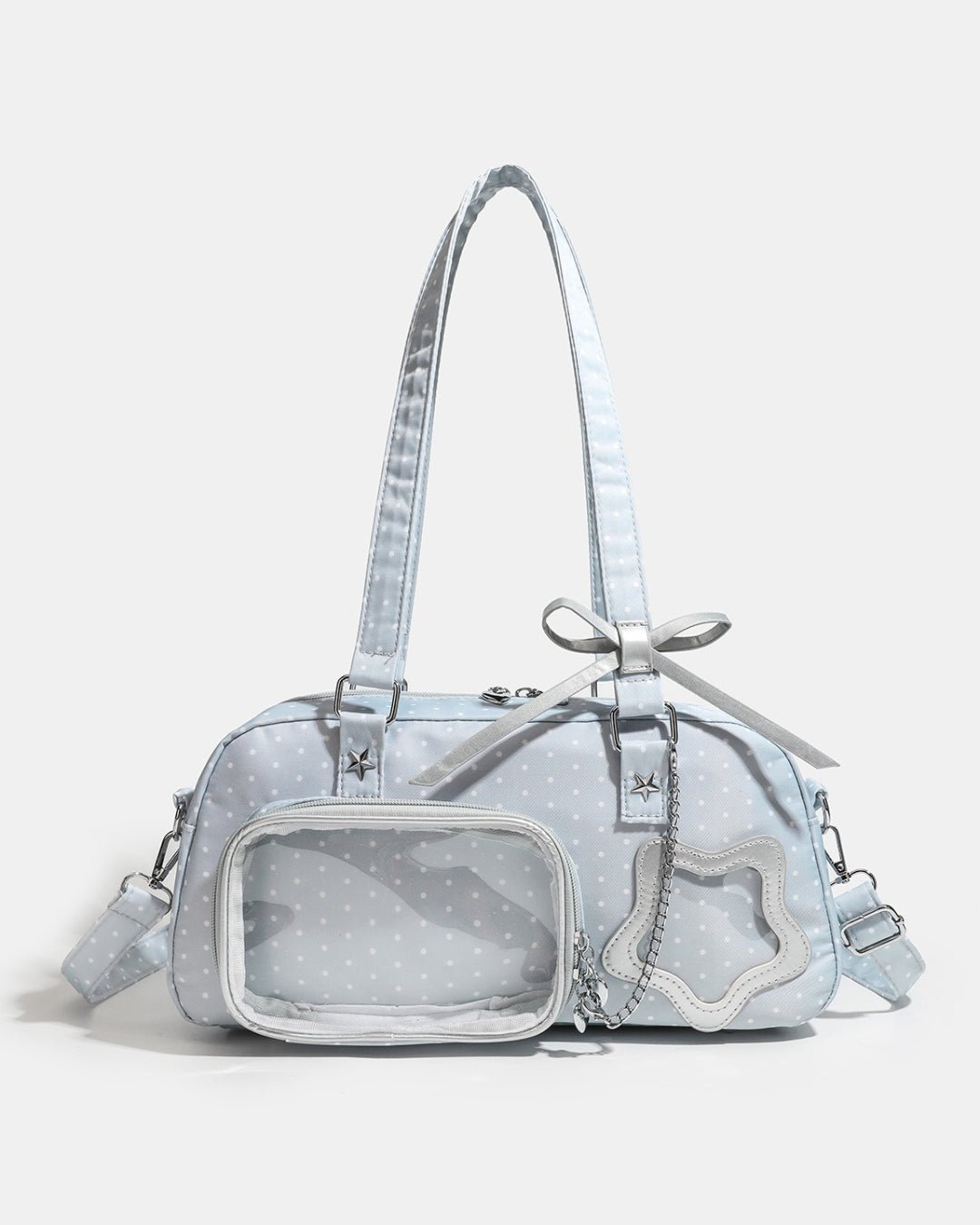GyaruLab Polka Dot Star Window Ita Bag - GyaruLab