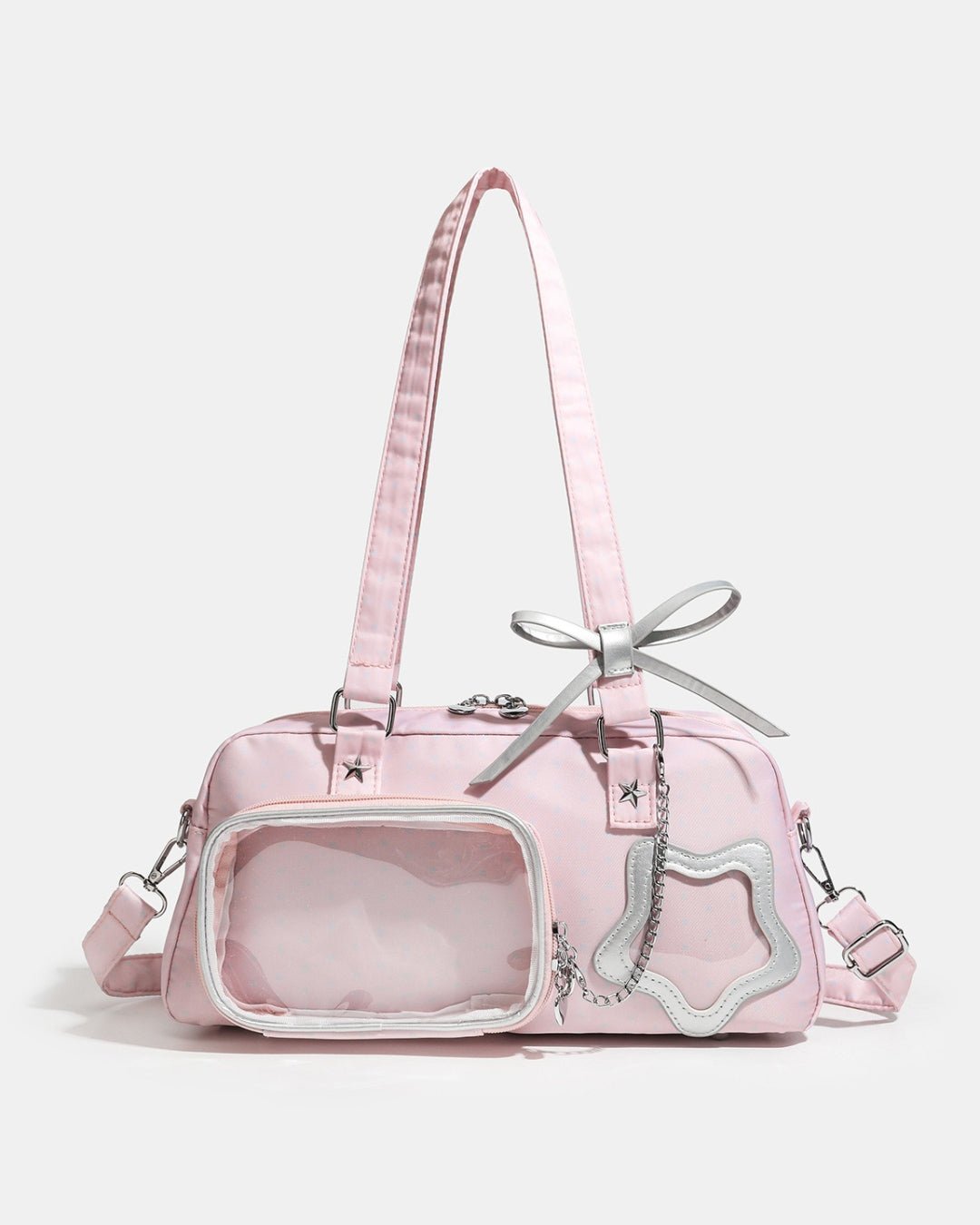 GyaruLab Polka Dot Star Window Ita Bag - GyaruLab