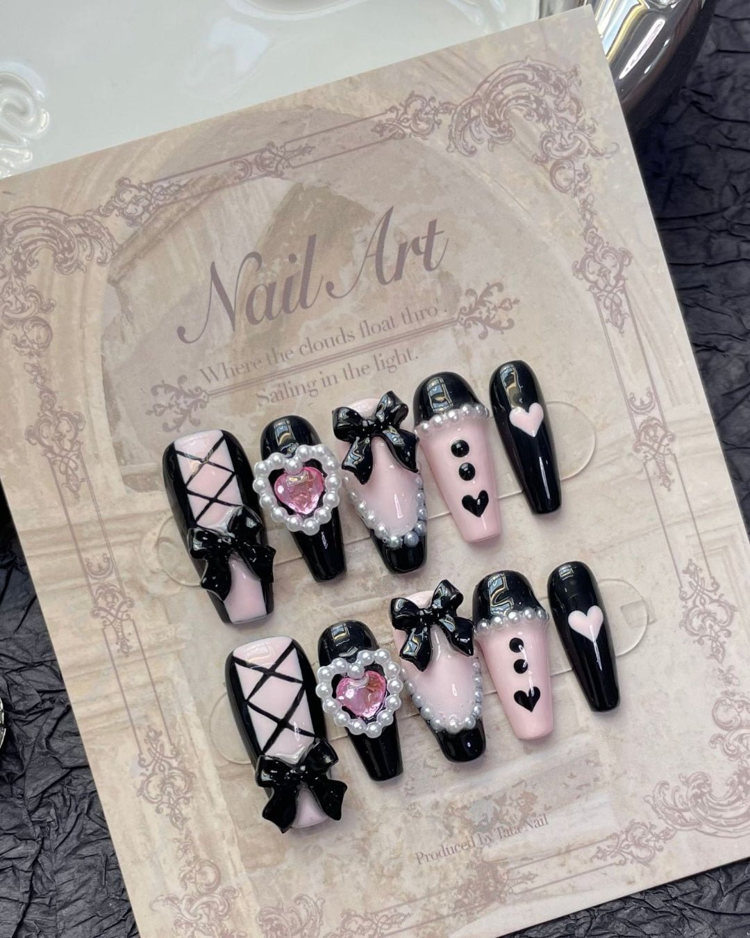 GyaruLab Poodle Palace Press-On Nails - GyaruLab