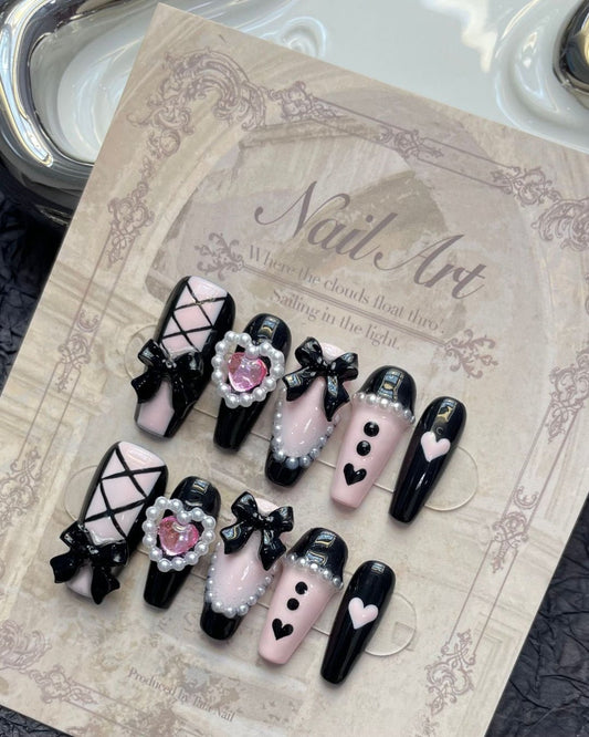 GyaruLab Poodle Palace Press-On Nails - GyaruLab