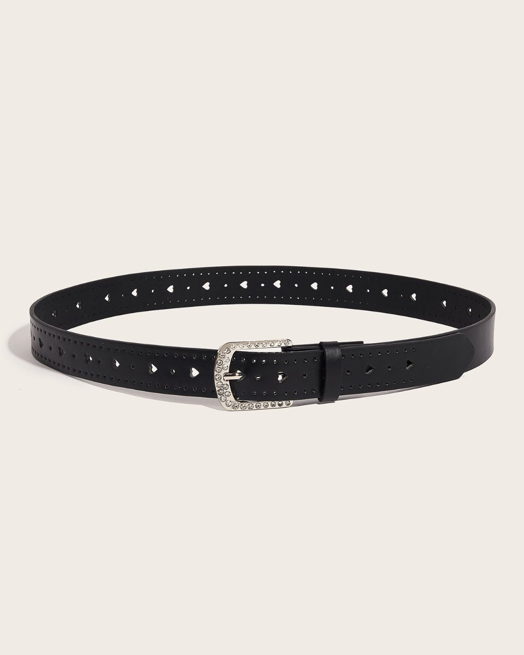 GyaruLab Rhinestone Heart Cutout Pastel Belt - GyaruLab