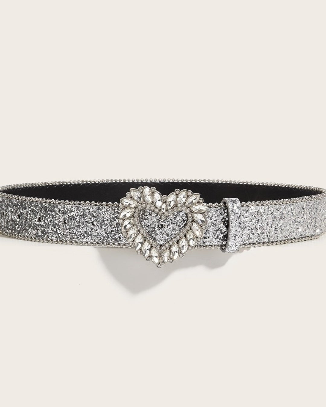 GyaruLab Rhinestone Heart Glitter Belt - GyaruLab
