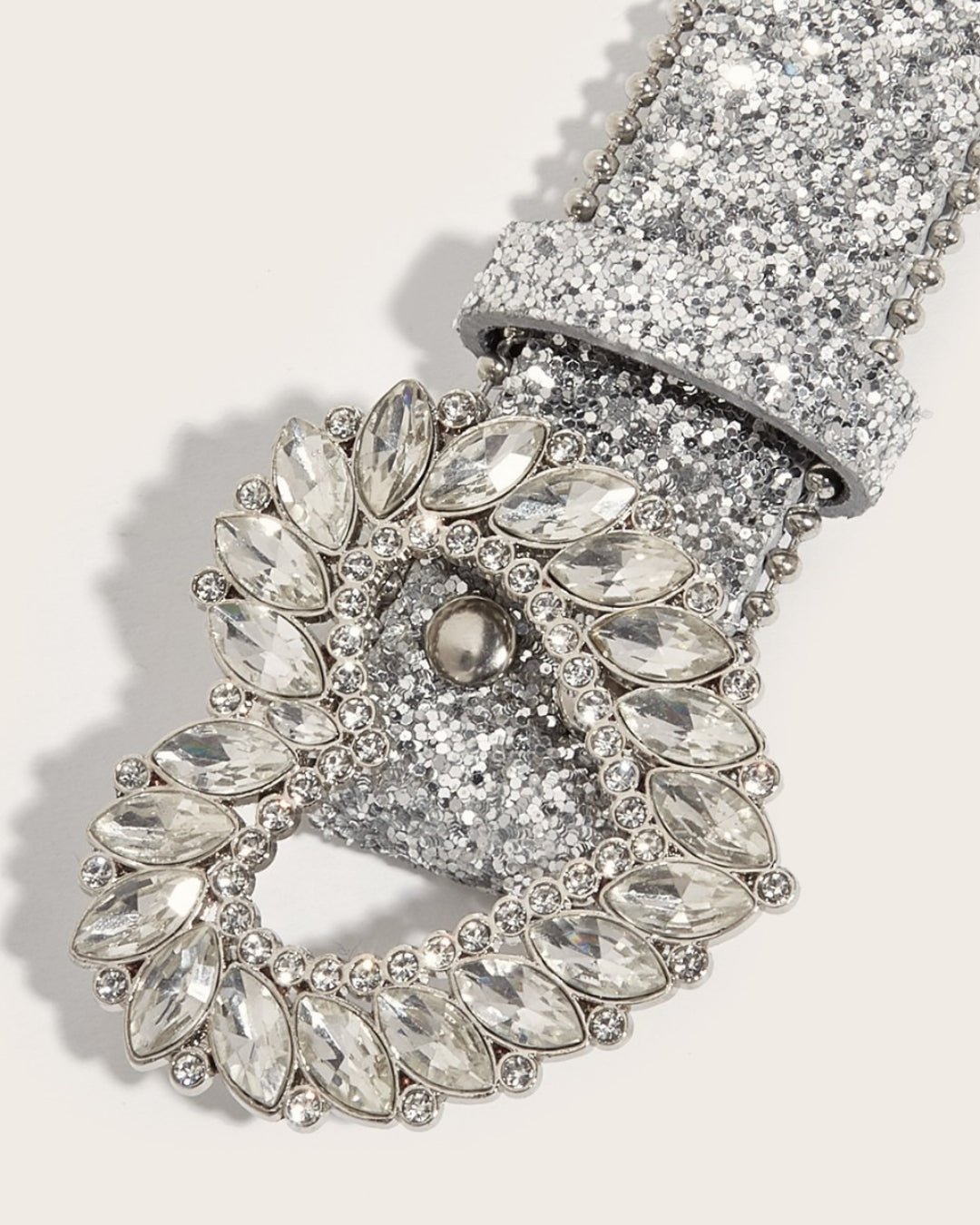 GyaruLab Rhinestone Heart Glitter Belt - GyaruLab