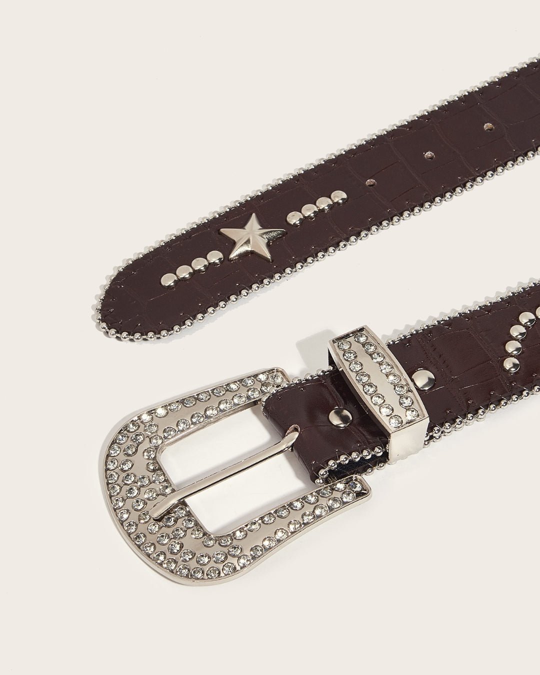 GyaruLab Rhinestone Western Star Belt - GyaruLab