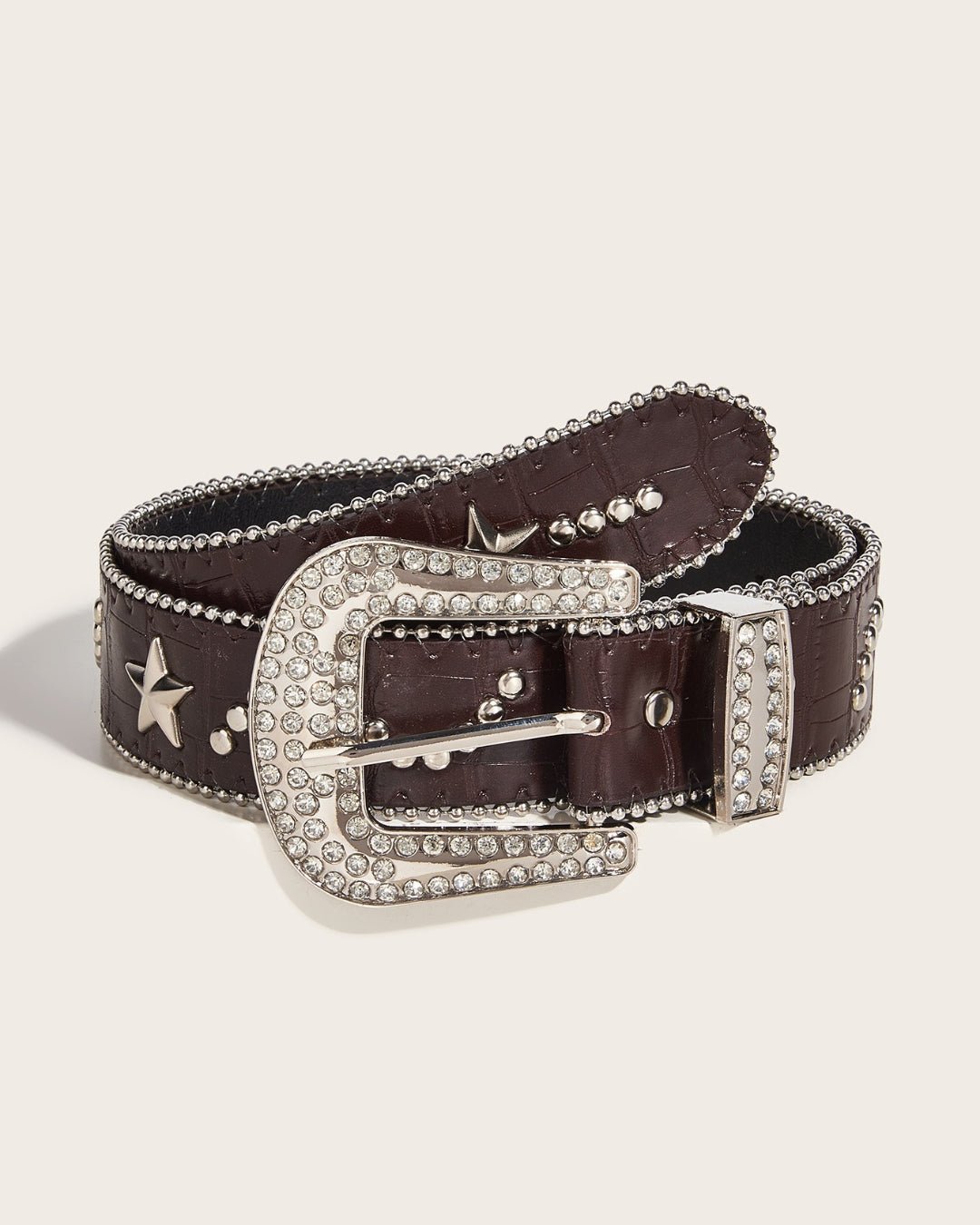 GyaruLab Rhinestone Western Star Belt - GyaruLab