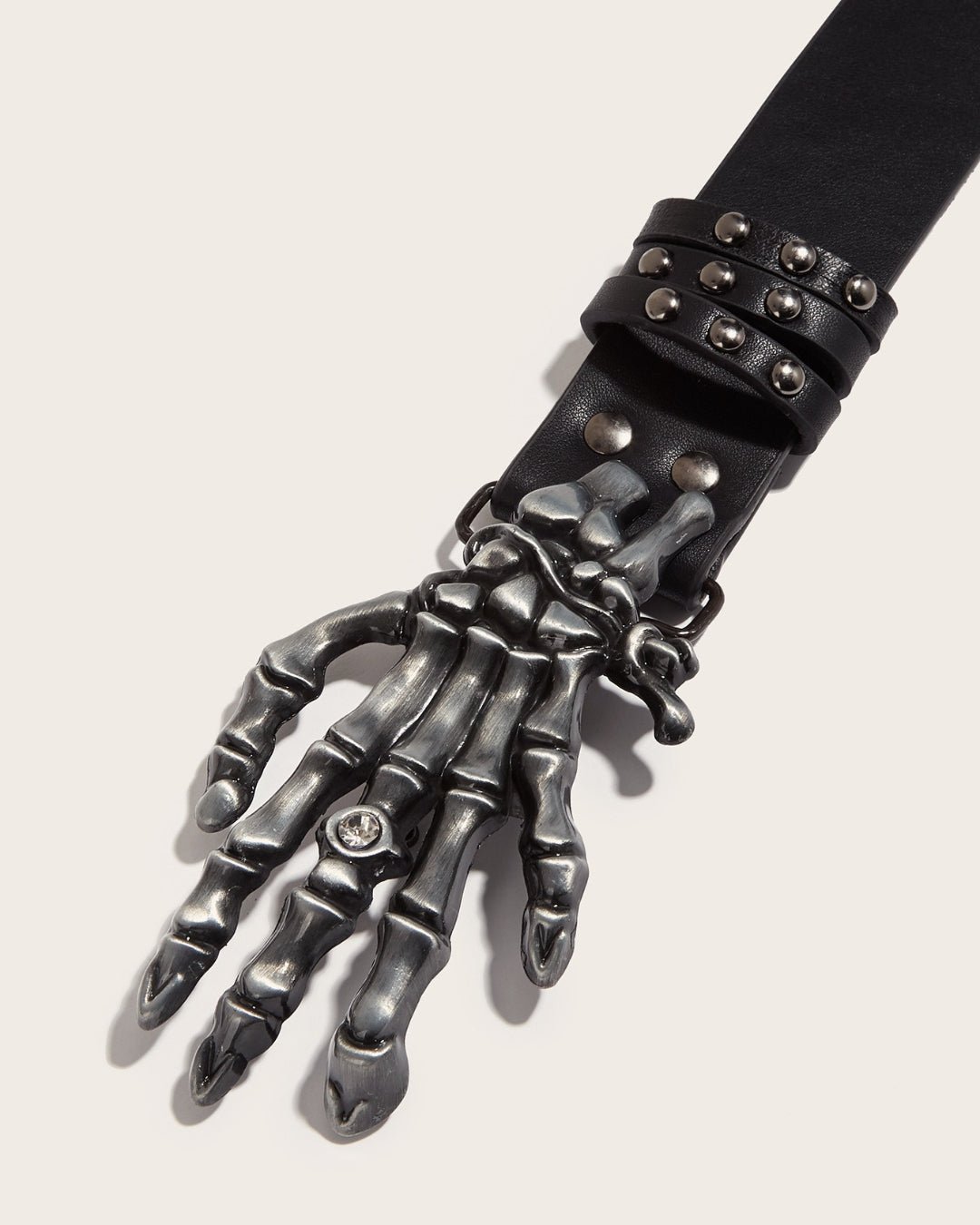 GyaruLab Rokku Skeleton Hand Punk Belt - GyaruLab
