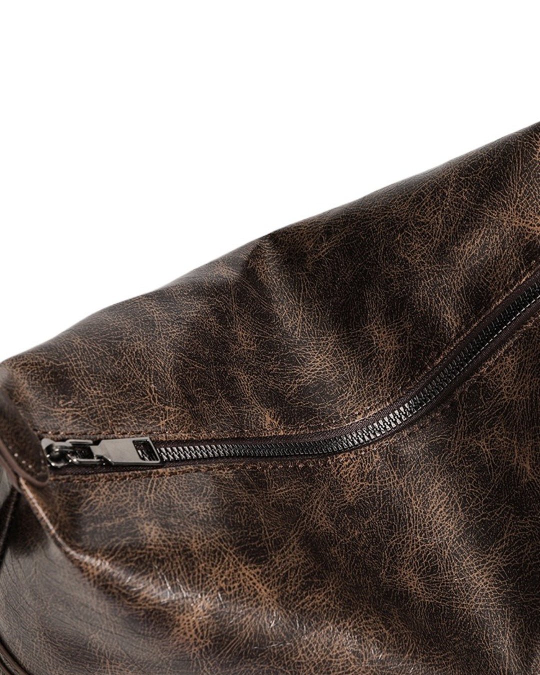 GyaruLab "Rusty Soul" Distressed Hobo Bag - GyaruLab