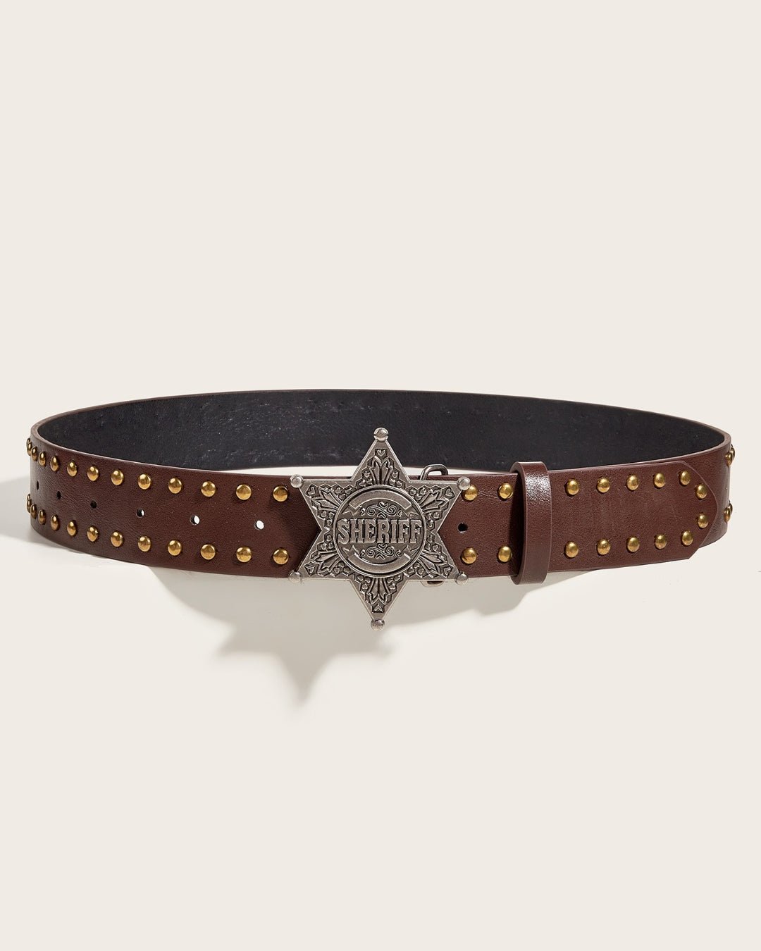 GyaruLab Sheriff Star Studded Belt - GyaruLab