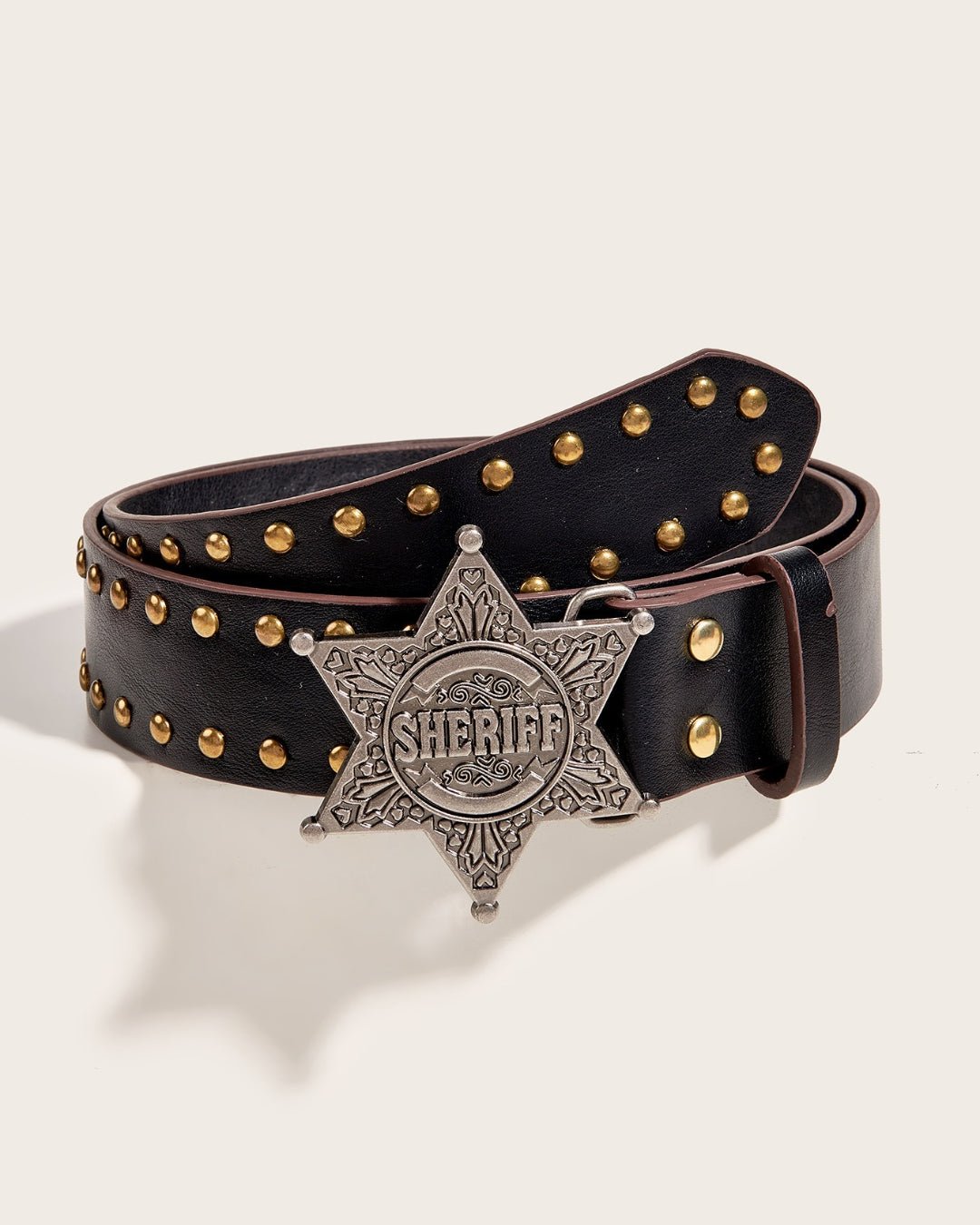 GyaruLab Sheriff Star Studded Belt - GyaruLab