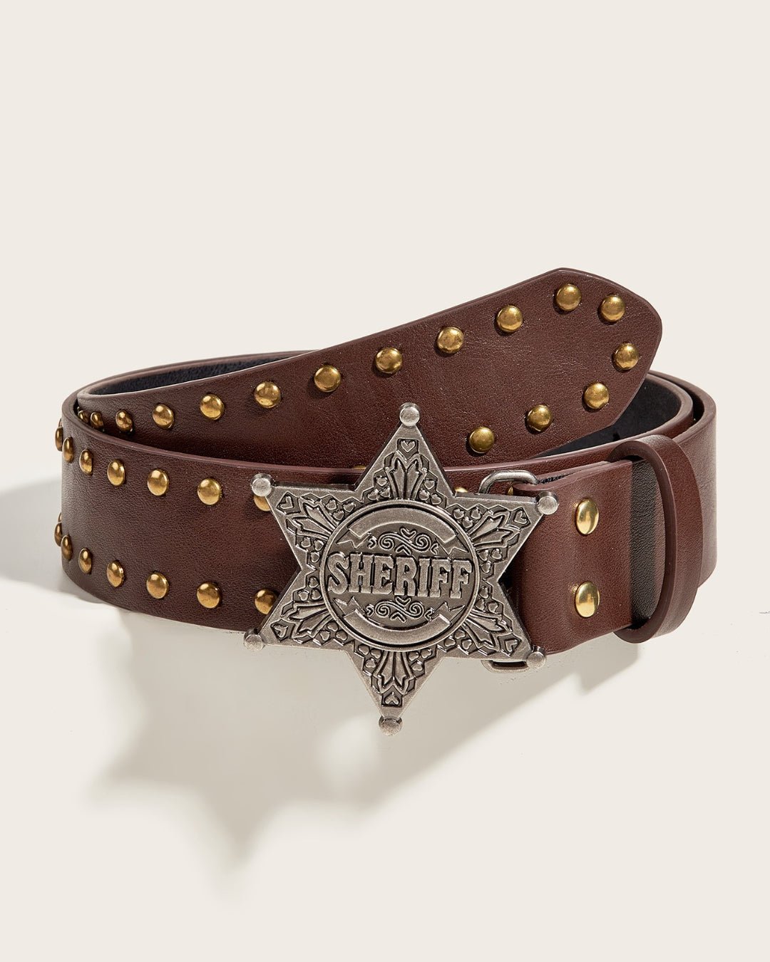 GyaruLab Sheriff Star Studded Belt - GyaruLab