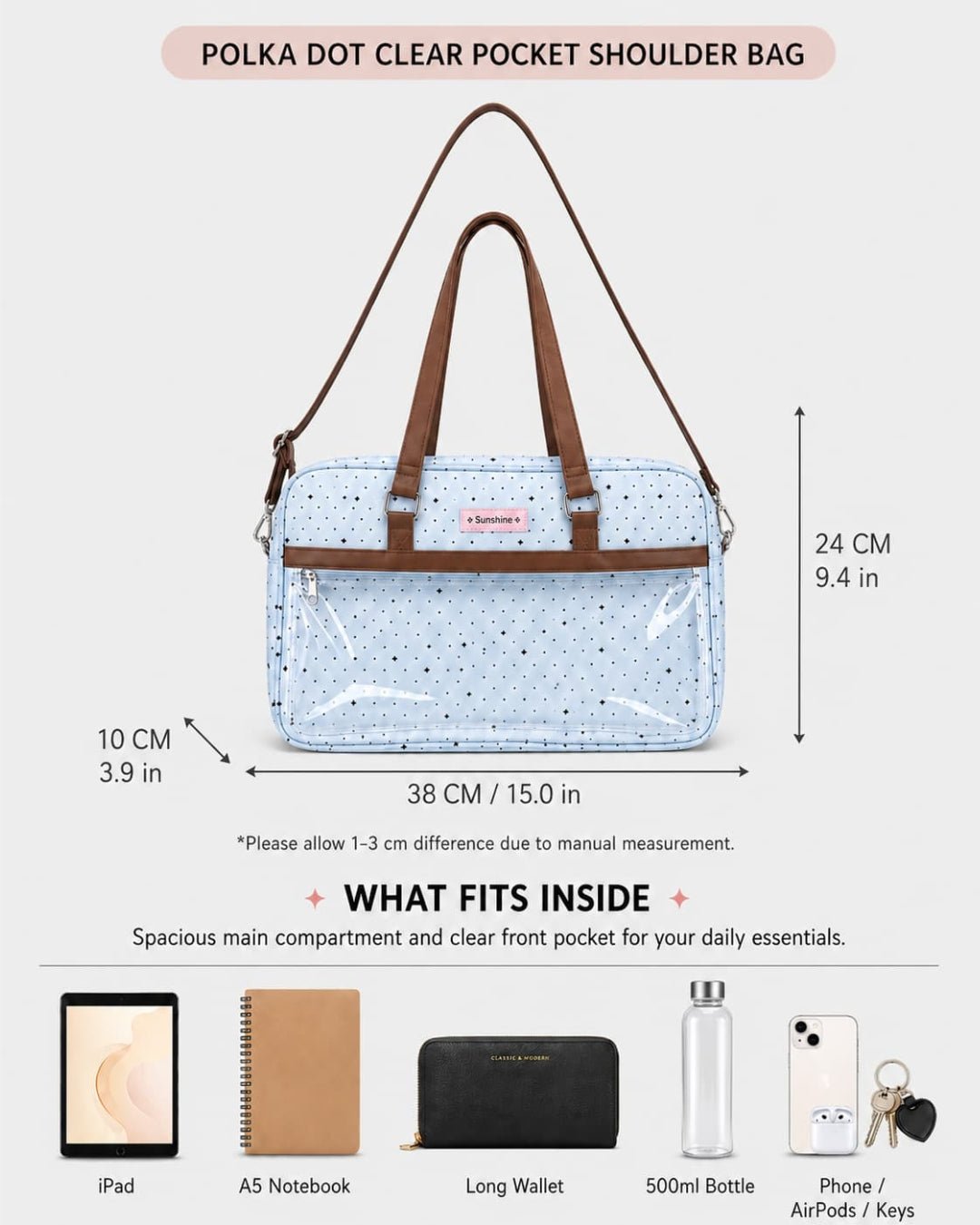 GyaruLab Star Dot Ita Tote Bag - GyaruLab