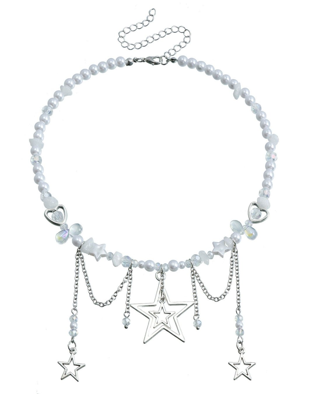 GyaruLab Star Pearl Y2K Fairy Waist Jewelry Neck - GyaruLab
