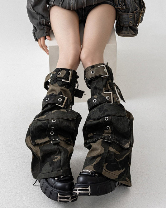 GyaruLab Tactical Camo Leg Covers - GyaruLab