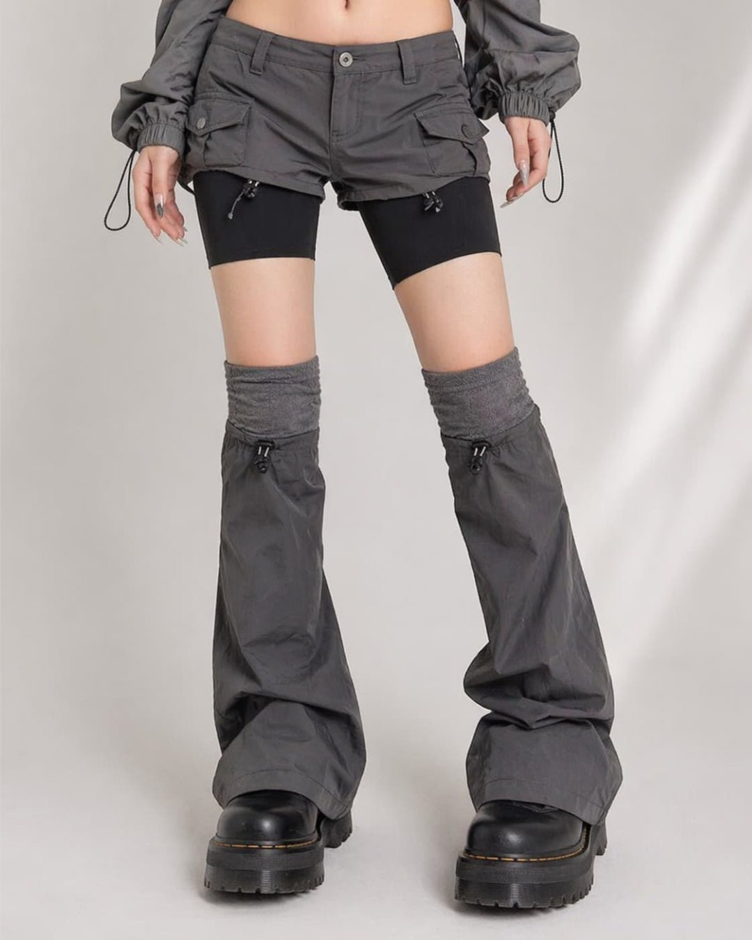 Gyarulab Tech Layer Urban Stacked Leg Warmers - GyaruLab