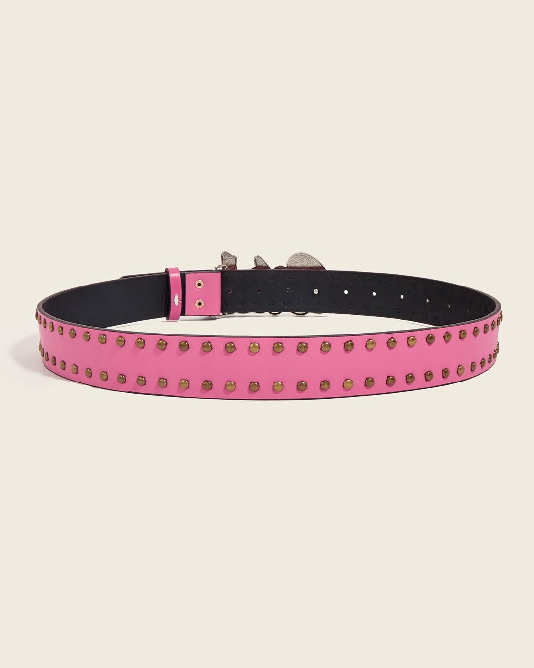 GyaruLab Y2K Pink Bitch Studded Belt - GyaruLab