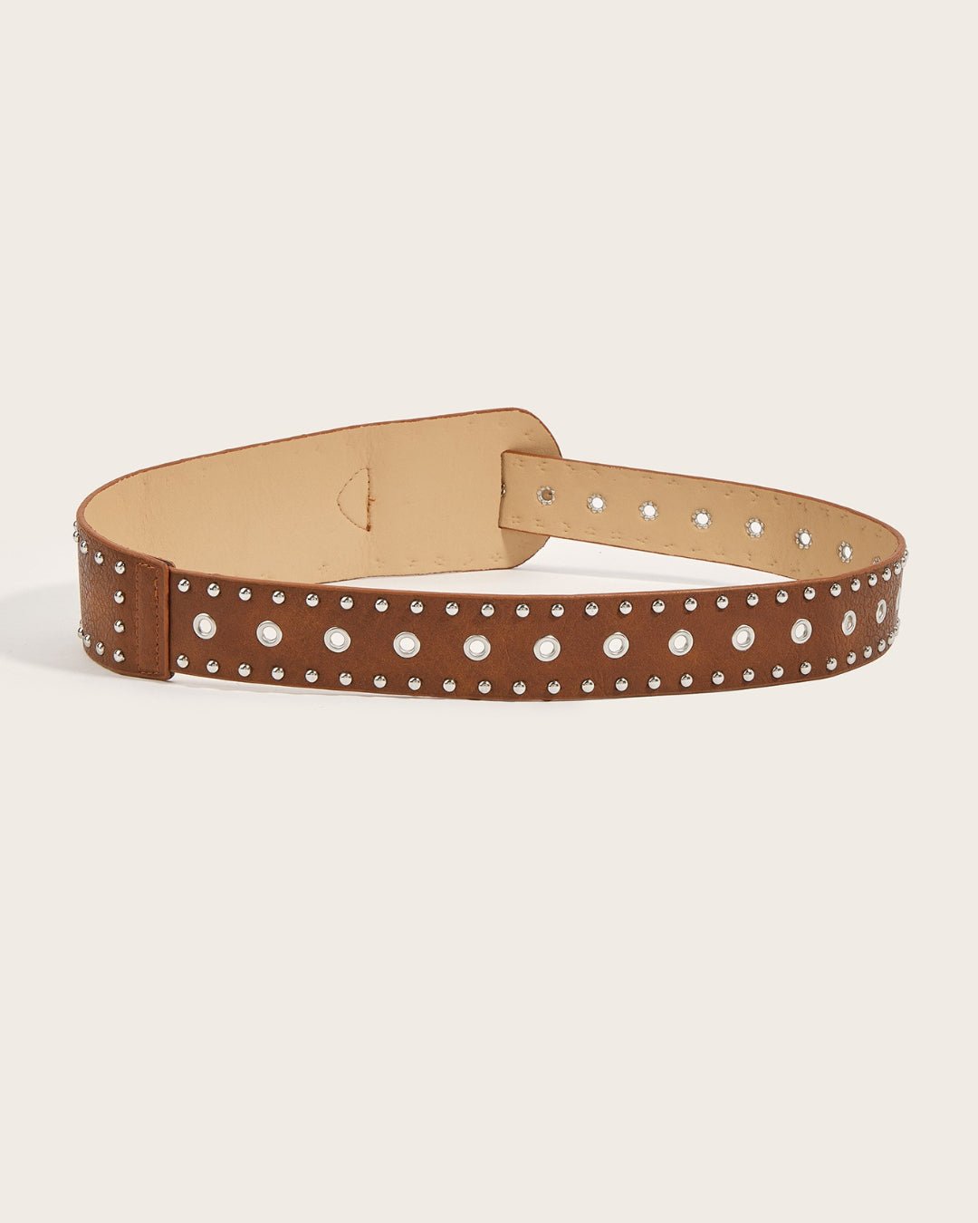 GyaruLab Y2K Rokku Studded Wide Belt - GyaruLab